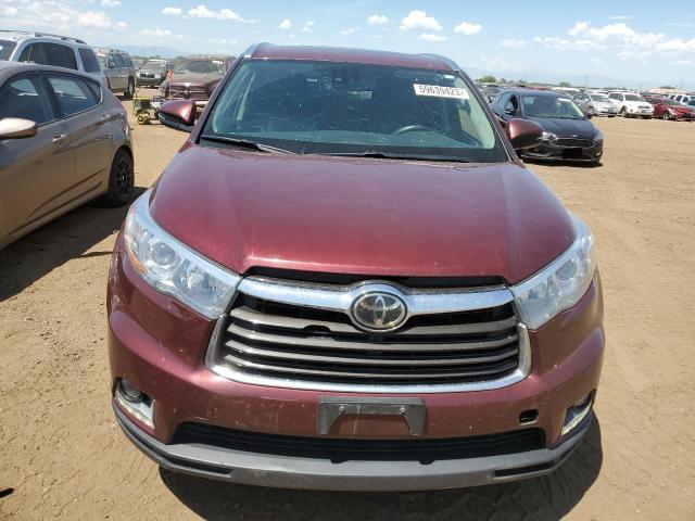 Photo 5 from auction – 2014 TOYOTA HIGHLANDER with VIN 5TDDKRFH7ES013412