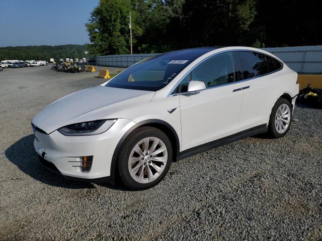 TESLA MODEL X 2020 with VIN 5YJXCDE23LF298685 - Photo from auction