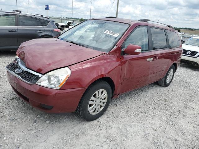KIA SEDONA LX 2012 with VIN KNDMG4C72C6494800 - Photo from auction