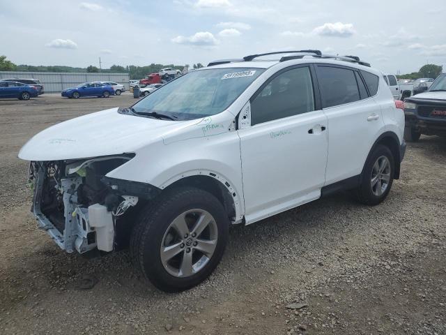 TOYOTA RAV4 XLE 2015 with VIN JTMRFREV8FD144718 - Photo from auction