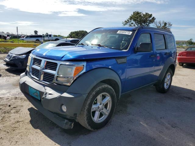 DODGE NITRO SXT 2007 with VIN 1D8GT28K97W595639 - Photo from auction