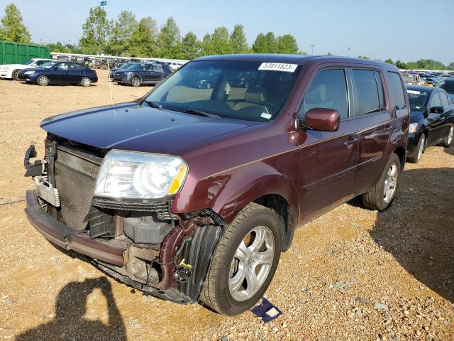 HONDA PILOT EXL 2014 с VIN 5FNYF4H55EB046151 - Фото с аукциона