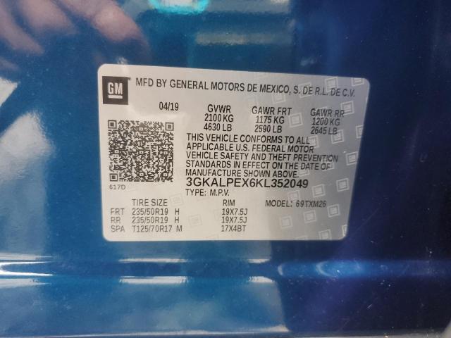 Photo 14 from auction – 2019 GMC TERRAIN SL with VIN 3GKALPEX6KL352049