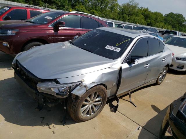 INFINITI Q50 BASE 2016 with VIN JN1CV7AR5GM252448 - Photo from auction