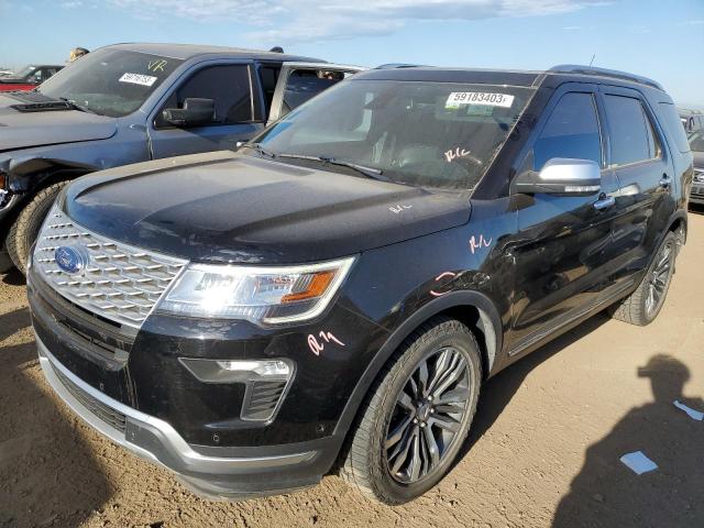 FORD EXPLORER P 2018 with VIN 1FM5K8HT1JGA25975 - Photo from auction