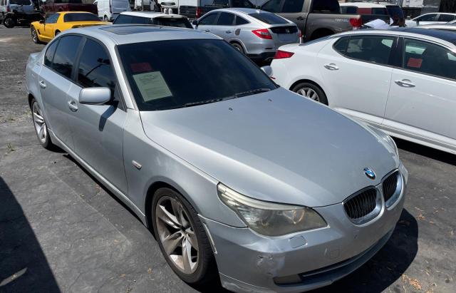 BMW 528 I 2008 with VIN WBANU53508CT10509 - Photo from auction