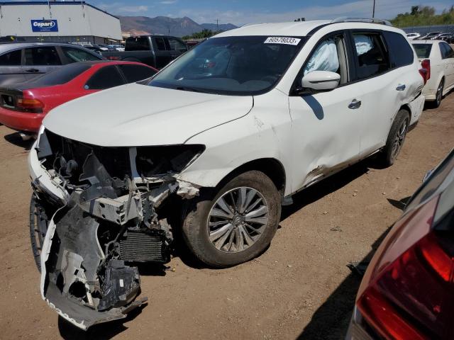 NISSAN PATHFINDER 2018 with VIN 5N1DR2MMXJC646450 - Photo from auction