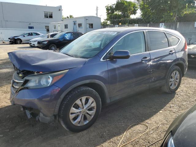 HONDA CR-V EX 2012 with VIN 5J6RM3H58CL004713 - Photo from auction