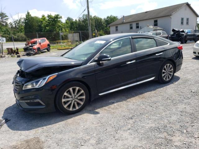 HYUNDAI SONATA SPO 2017 with VIN 5NPE34AF7HH556845 - Photo from auction