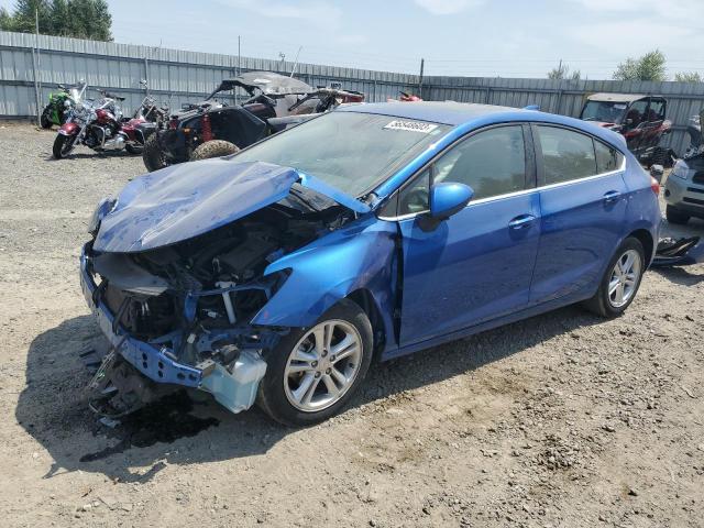 CHEVROLET CRUZE LT 2018 with VIN 3G1BE6SM6JS653352 - Photo from auction