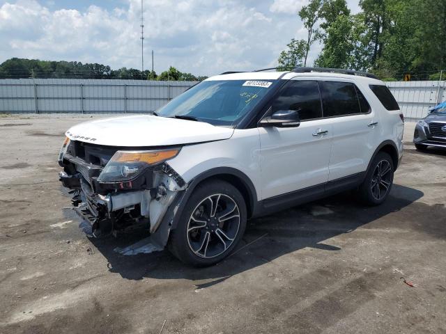 FORD EXPLORER S 2013 with VIN 1FM5K8GT8DGB82599 - Photo from auction