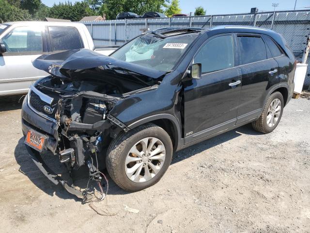 KIA SORENTO EX 2015 with VIN 5XYKUDA70FG630779 - Photo from auction