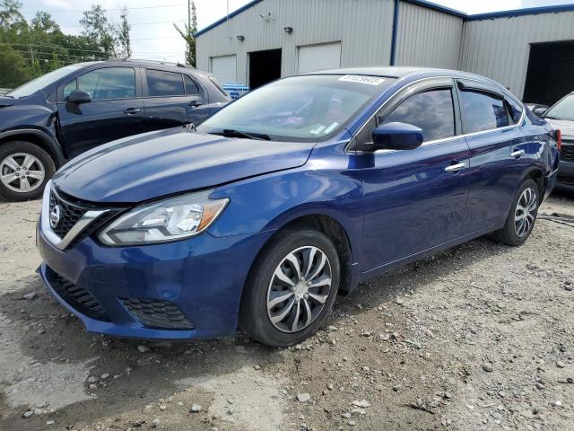 NISSAN SENTRA S 2017 with VIN 3N1AB7AP7HY284802 - Photo from auction