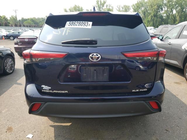 Photo 6 from auction – 2020 TOYOTA HIGHLANDER with VIN 5TDGZRBH5LS008186