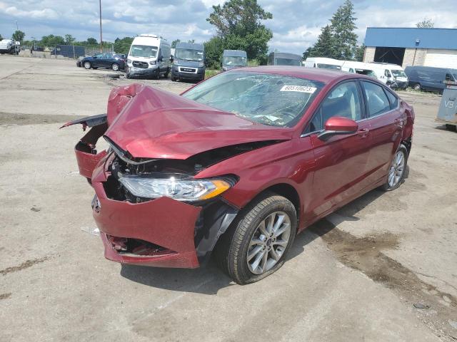 FORD FUSION SE 2017 with VIN 3FA6P0H78HR148941 - Photo from auction