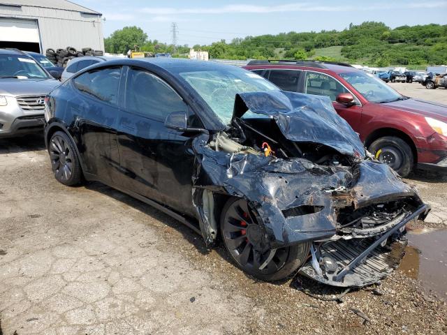 Photo 4 from auction – 2021 TESLA MODEL Y with VIN 5YJYGDEF7MF267291