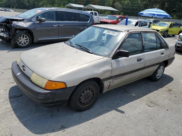 FORD ESCORT LX 1991 with VIN 1FAPP14J7MW216858 - Photo from auction
