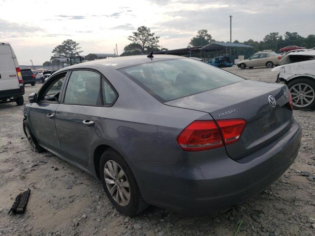 Photo 2 from auction – 2012 VOLKSWAGEN PASSAT S with VIN 1VWAP7A3XCC105761