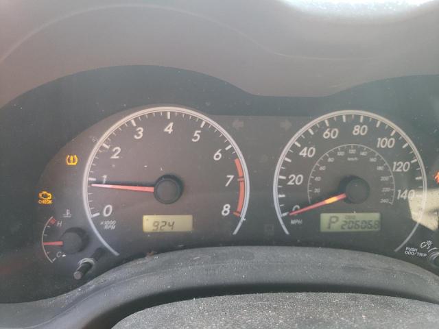 Photo 9 from auction – 2009 TOYOTA COROLLA BA with VIN 2T1BU40E19C161511
