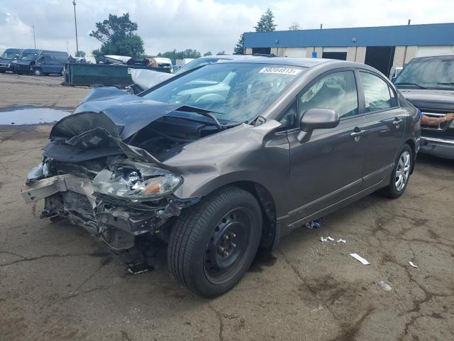 HONDA CIVIC LX 2010 with VIN 19XFA1F56AE065072 - Photo from auction