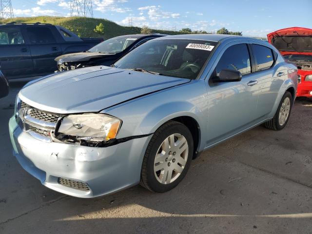 DODGE AVENGER SE 2013 with VIN 1C3CDZAB2DN616494 - Photo from auction