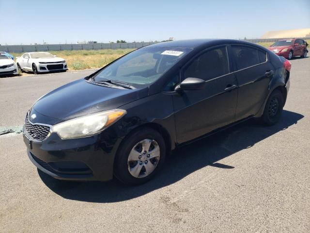 KIA FORTE LX 2014 with VIN KNAFK4A63E5054205 - Photo from auction