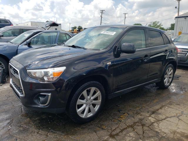 MITSUBISHI OUTLANDER 2014 with VIN 4A4AP4AU2EE008001 - Photo from auction