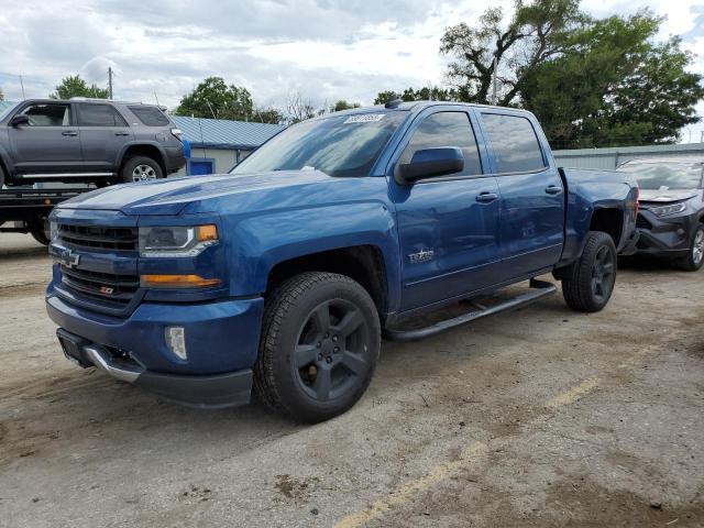 CHEVROLET SILVERADO 2018 with VIN 3GCUKREC5JG392411 - Photo from auction