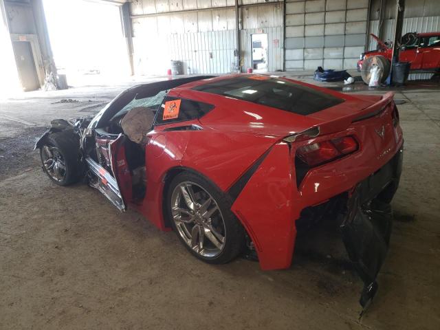 Photo 2 from auction – 2019 CHEVROLET CORVETTE S with VIN 1G1YK2D79K5110110