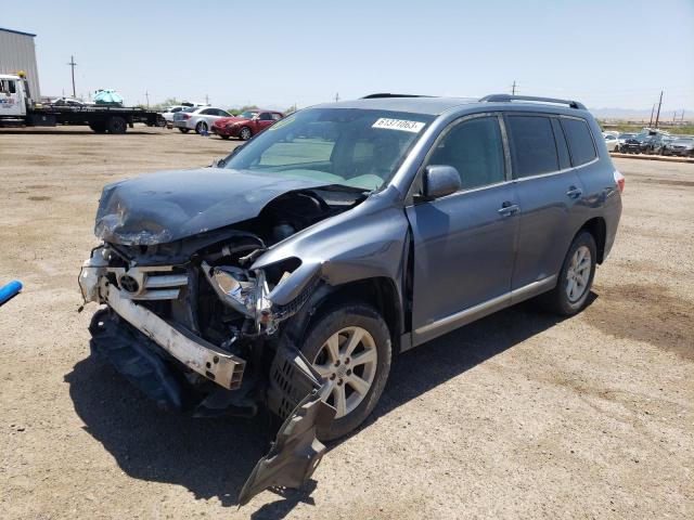 TOYOTA HIGHLANDER 2012 with VIN 5TDZK3EH0CS077972 - Photo from auction