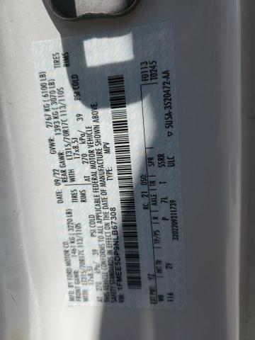 Photo 14 from auction – 2022 FORD BRONCO BAS with VIN 1FMEE5DP9NLB67308