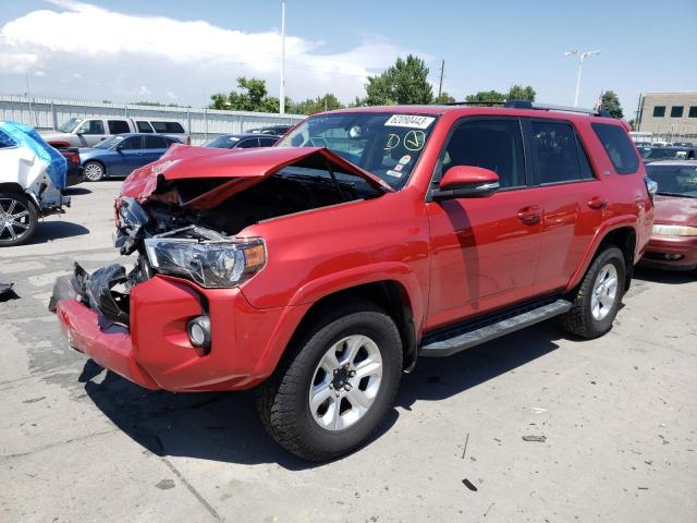 TOYOTA 4RUNNER SR 2019 with VIN JTEBU5JR6K5724140 - Photo from auction