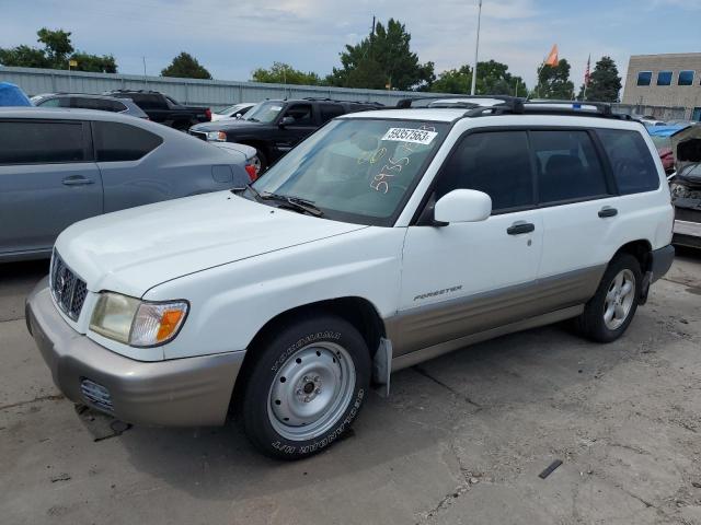 SUBARU FORESTER S 2002 with VIN JF1SF65502H741435 - Photo from auction