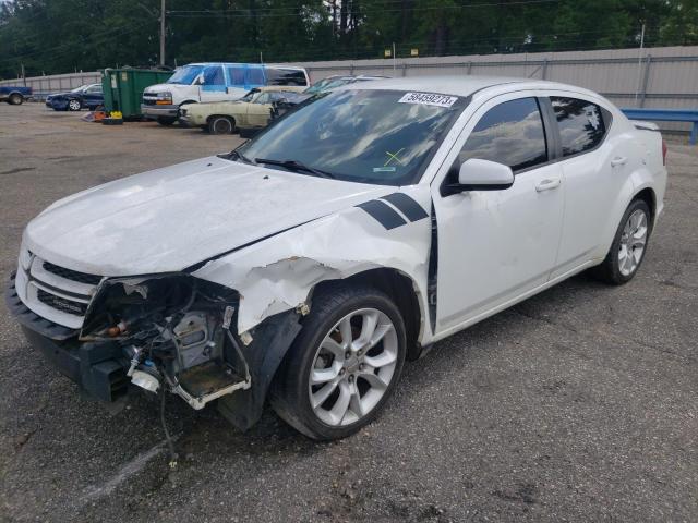 DODGE AVENGER R/ 2012 with VIN 1C3CDZBG5CN129301 - Photo from auction