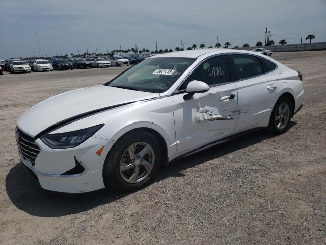 HYUNDAI SONATA SE 2021 with VIN 5NPEG4JA4MH106816 - Photo from auction