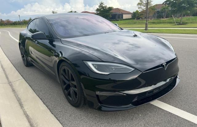 TESLA MODEL S 2022 with VIN 5YJSA1E57NF478070 - Photo from auction