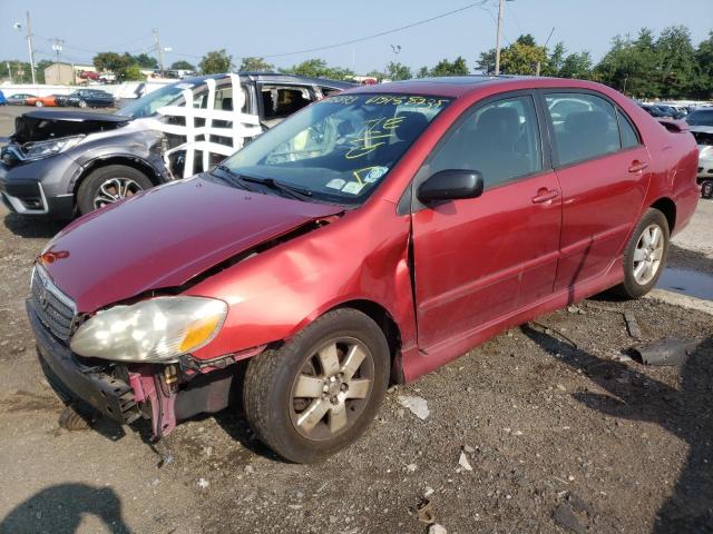 TOYOTA COROLLA CE 2008 with VIN 2T1BR32E78C917026 - Photo from auction