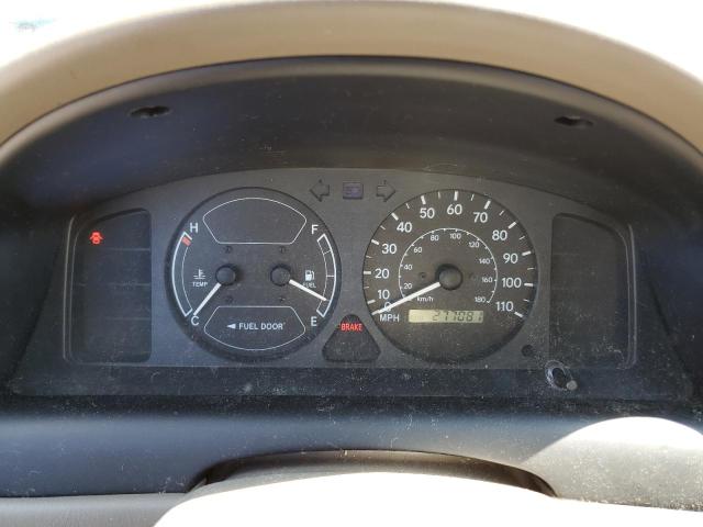 Photo 9 from auction – 2000 TOYOTA COROLLA VE with VIN 2T1BR12E3YC325983