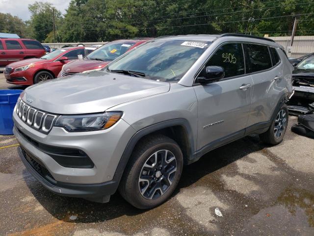 JEEP COMPASS LA 2022 with VIN 3C4NJDBB0NT119914 - Photo from auction