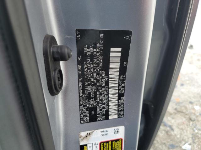 Photo 14 from auction – 2011 TOYOTA SIENNA XLE with VIN 5TDYK3DC9BS112573