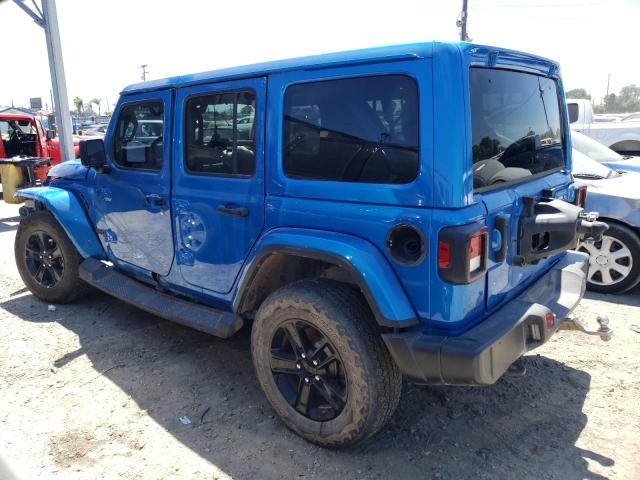 Photo 2 from auction – 2021 JEEP WRANGLER U with VIN 1C4HJXEG7MW739271