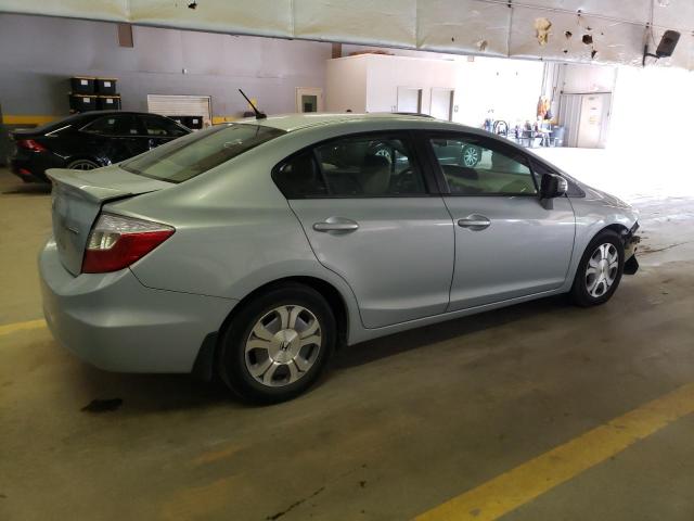 Photo 3 from auction – 2012 HONDA CIVIC HYBR with VIN JHMFB4F21CS009494