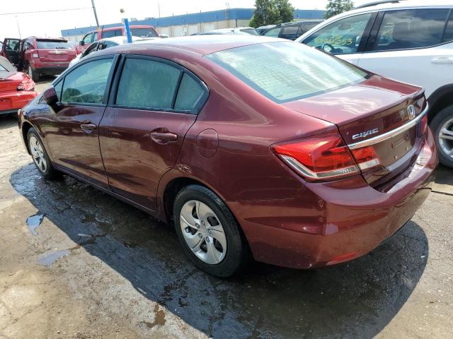 Photo 2 from auction – 2013 HONDA CIVIC LX with VIN 19XFB2F58DE049866