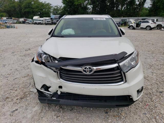 Photo 5 from auction – 2016 TOYOTA HIGHLANDER with VIN 5TDDKRFH3GS295549