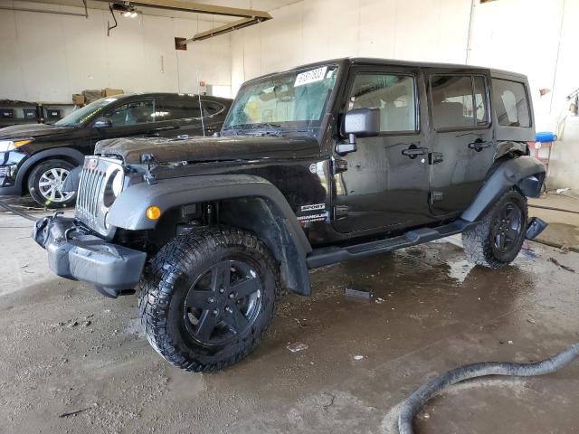 JEEP WRANGLER U 2014 with VIN 1C4BJWDG0EL250781 - Photo from auction