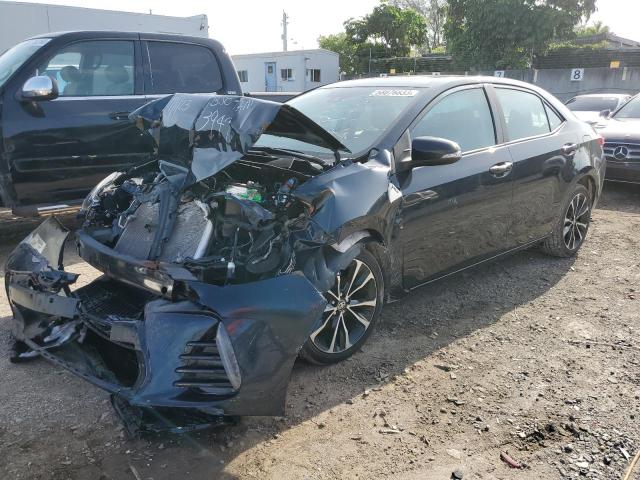 TOYOTA COROLLA L 2018 with VIN 5YFBURHE3JP753949 - Photo from auction