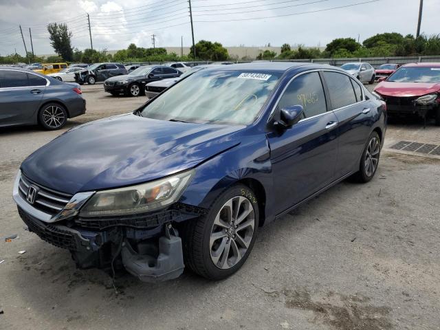 HONDA ACCORD SPO 2015 with VIN 1HGCR2F59FA184313 - Photo from auction