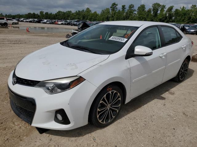 TOYOTA COROLLA L 2014 with VIN 2T1BURHE2EC053586 - Photo from auction