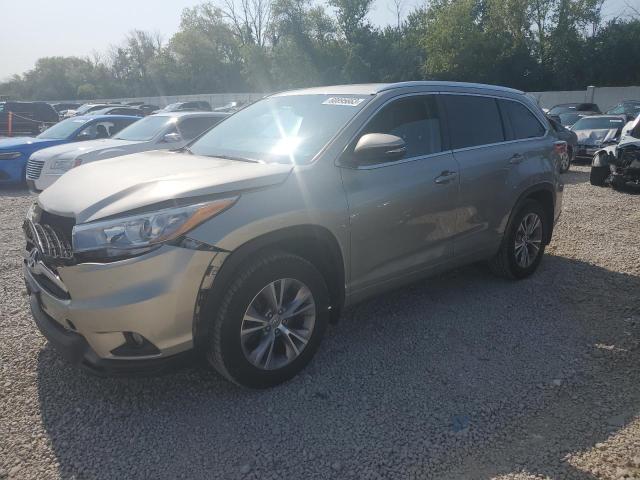 TOYOTA HIGHLANDER 2015 with VIN 5TDJKRFH1FS217725 - Photo from auction