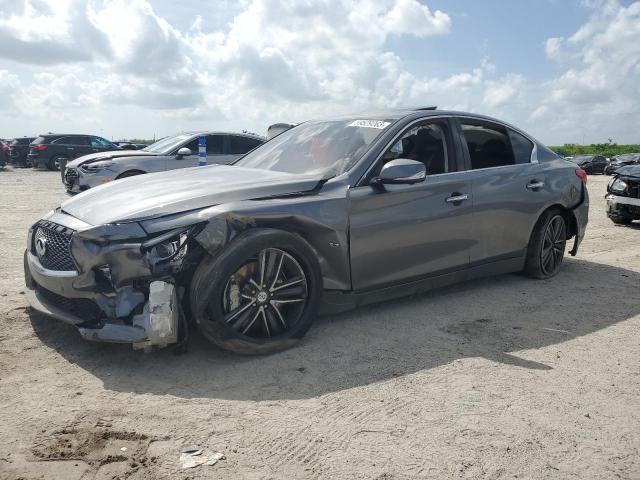INFINITI Q50 BASE 2014 with VIN JN1BV7AP9EM670261 - Photo from auction